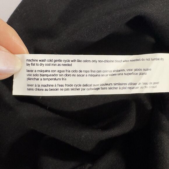 Eloquii Peplum Dress Womens‎ Plus 18 Sheath Black Darted Stretch Career Office - Picture 11 of 12